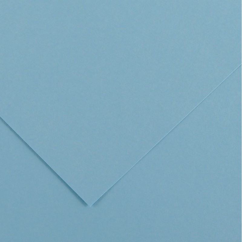 Canson Guarro Pack de 25 Cartes A4 Iris de 185g - 50x65cm - Couleur Bleu Ciel