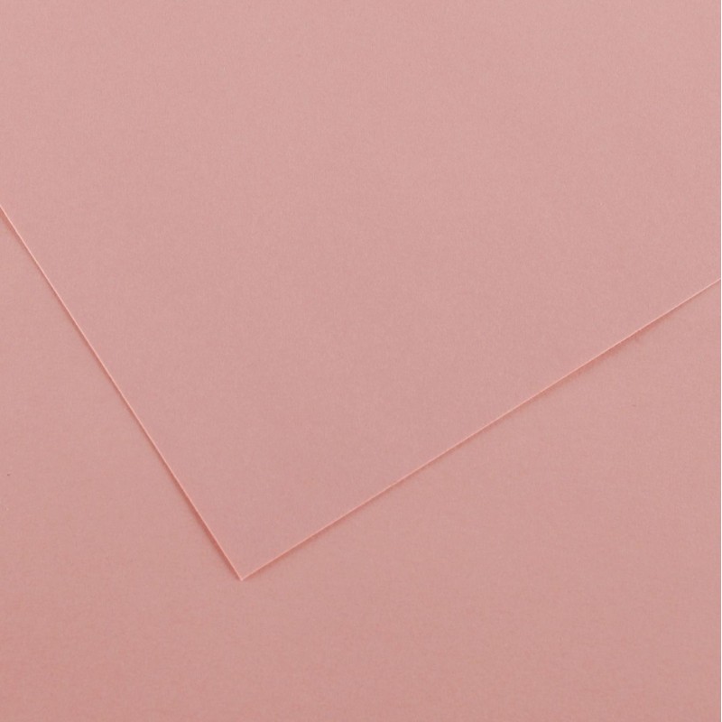 Canson Guarro Pack de 25 Cartes A4 Iris de 185g - 50x65cm - Couleur Rose