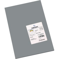 ✅ Canson Guarro Pack de 50 Cartes A4 Iris de 185g - 21x29,7cm - Couleur Gris Plomb couleur gris en stock