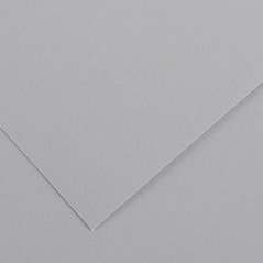 Canson Guarro Pack de 50 Cartes A4 Iris de 185g - 21x29,7cm - Couleur Gris Perle