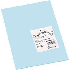 ✅ Canson Guarro Pack de 50 Cartes A4 Iris de 185g - 21x29,7cm - Couleur Bleu Ciel couleur bleu en stock