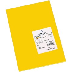✅ Canson Guarro Pack de 50 Cartes A4 Iris de 185g - 21x29,7cm - Couleur Gualda couleur jaune en stock