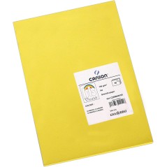 ✅ Canson Guarro Pack de 50 Cartes A4 Iris de 185g - 21x29,7cm - Couleur Jaune Canari couleur jaune en stock