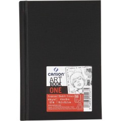 ✅ Canson Sketch One Fine Carnet de Dessin avec 98 Feuilles - 10,1x15,2cm - 100g - Couleur Blanc couleur Blanc en stock