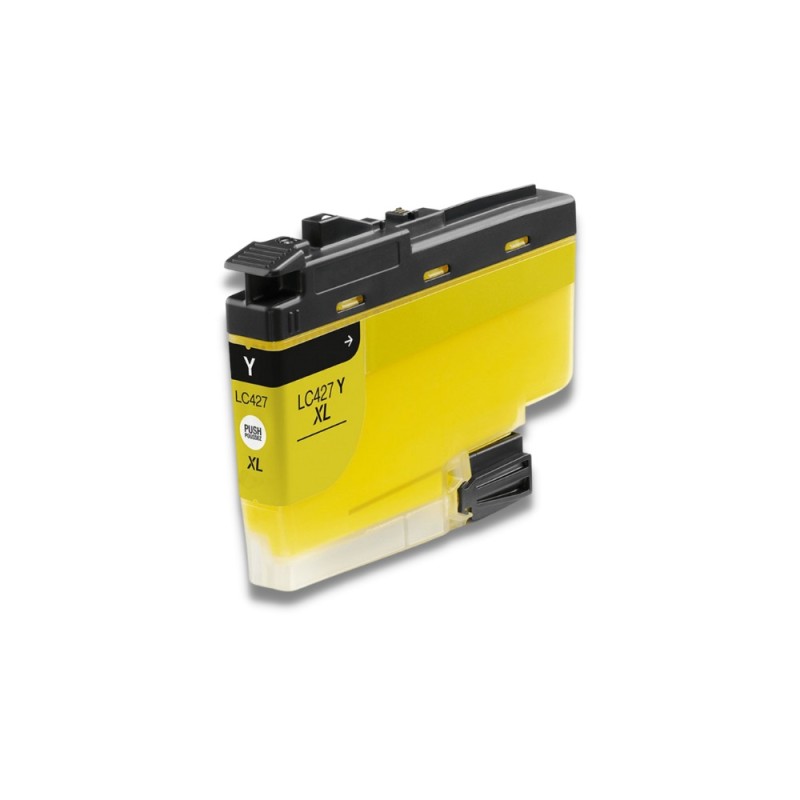 Cartouche compatible BROTHER LC427 XL jaune Y Cartouche compatible BROTHER LC427 XL jaune Y