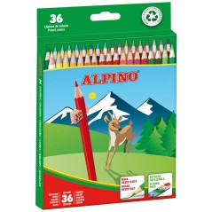 ✅ Lot de 36 Crayons Alpino Créatifs couleur Surtido en stock