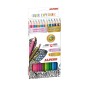 Lot de 12 Crayons Alpino Pastel/Métal