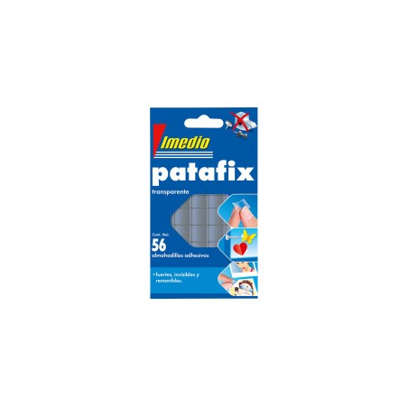 ✅ Imedio Patafix Mastic Adhésif Transparent - Solide, Propre et Amovible - 56 Pièces couleur Transparent en stock