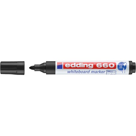 Edding 660 Lot de 4 Marqueurs Tableau Blanc