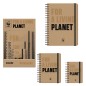 Dohe WWF Présentoir Classique de 12 Carnets Spirales Wireo - Formats A4, A5 et A6 - 96 Feuilles Uni sur Papier Creux 80 g/m2