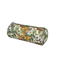 ✅ Trousse ronde Dohe WWF Save the Nature - Fermeture zippée couleur Plusieurs couleurs en stock