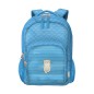 Dohe Santoro Felines Petit Sac à Dos Scolaire - 3 Compartiments - Poches Latérales - Bretelles Rembourrées et Ajustables