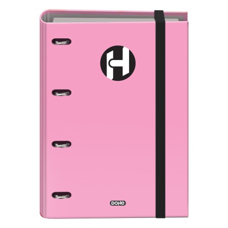 ✅ Dohe Icon Série 4 Classeur à Anneaux Format A4 avec Recharge de 100 Feuilles de 90 gr et 4 Trous - Fermeture en stock