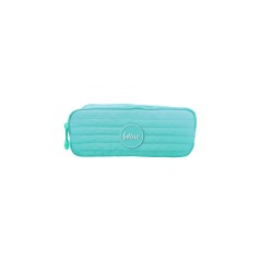 ✅ Dohe Pastel Series Trousse Double - Fermeture Éclair - Couleur Vert Pastel couleur Verde Pastel en stock