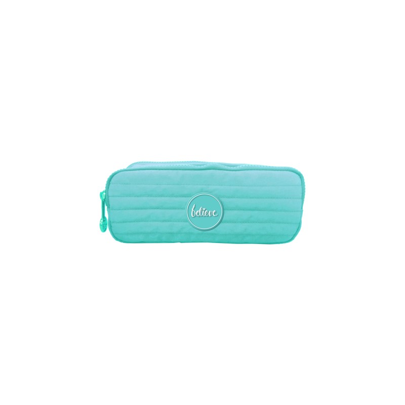 Dohe Pastel Series Trousse Double - Fermeture Éclair - Couleur Vert Pastel