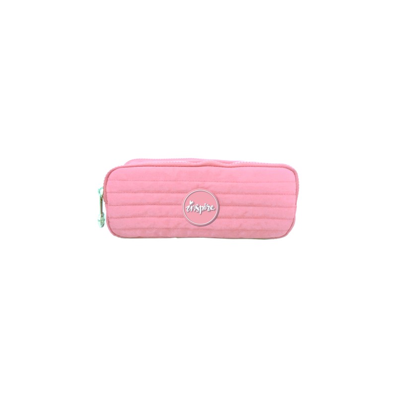 Dohe Pastel Series Trousse Double - Fermeture Éclair - Couleur Rose Pastel