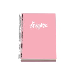 ✅ Dohe Pastel Series Cahier à Spirale - Format A5 de 100 Feuilles 90gr - Feuilles Microperforées à 2 Trous - en stock