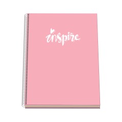 ✅ Dohe Pastel Series Cahier à Spirale - Format A4 de 100 Feuilles 90gr - Feuilles Microperforées à 4 Trous - en stock