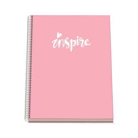 ✅ Dohe Pastel Series Cahier à Spirale - Format A4 de 100 Feuilles 90gr - Feuilles Microperforées à 4 Trous - en stock