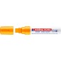 Edding 4090 Marqueur Craie Liquide - Pointe Biseautée - Trait Entre 4 et 15mm - Odeur Neutre - Couleur Orange Fluo