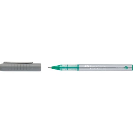 Roller transparent vert Faber-Castell