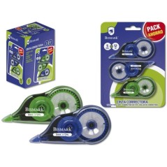 rubans correcteurs Bismark couleurs assorties