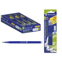 recharges stylo bille bleues Bismark