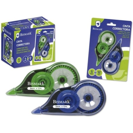 Rubans correcteurs Bismark transparents colorés