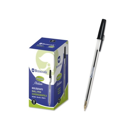 Boîte stylos bille noirs Bismark