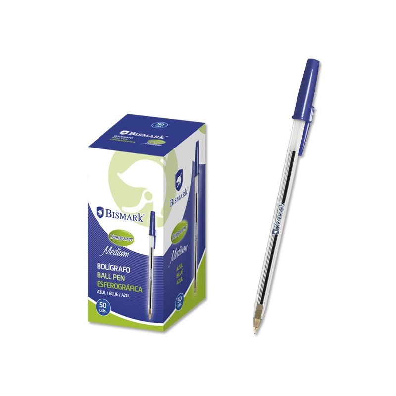 Stylo bille bleu Bismark Stylo bille bleu Bismark