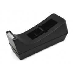 ✅ Bismark Porte-rouleau de bureau pour rubans adhésifs jusqu'à 33 m - Lame en acier - Couleur noire couleur No en stock