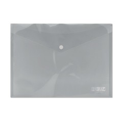✅ Enveloppe Ingraf avec fermoir - Polypropylène - Format A4 - Transparent couleur Transparent en stock