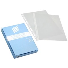 ✅ Bismark Boite de 100 Pochettes Granulées Multi-trous - Format A5 couleur Transparent en stock