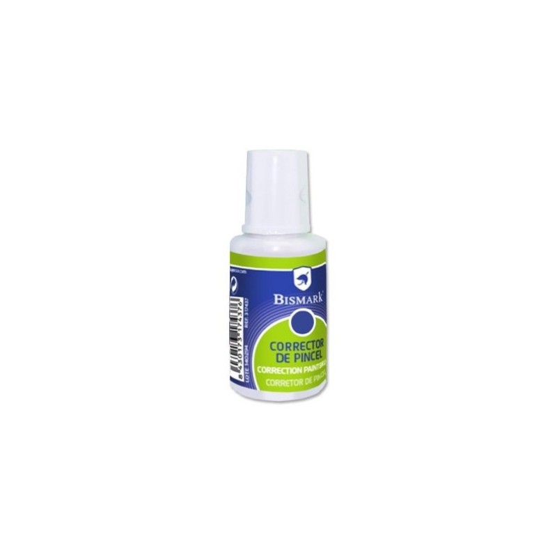 Correcteur liquide Bismark 16ml blanc séchage rapide