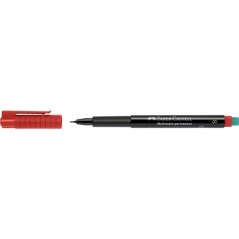 Faber-Castell Lot de 10 Marqueurs Rouge 1mm