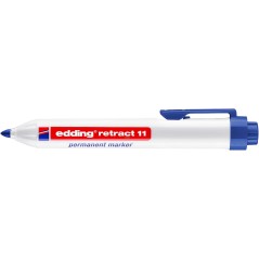 ✅ Edding Retract 11 - Marqueur Permanent Bleu couleur bleu en stock