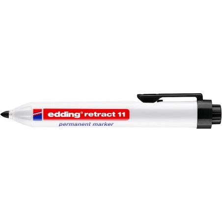 ✅ Edding Retract 11 - Marqueur Permanent Noir couleur Noir en stock