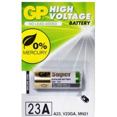 ✅ GP Pack de 1 pile alcaline 23A 12V couleur Plusieurs couleurs en stock