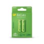 GP ReCyko Pack de 2 Piles Rechargeables 1300mAh AA 1.2V - Préchargées - Fabriquées avec plus de 10% de Matériaux Recyclés GP ReCyko Pack de 2 Piles Rechargeables 1300mAh AA 1.2V - Préchargées - Fabriquées avec plus de 10% de Matériaux Recyclés