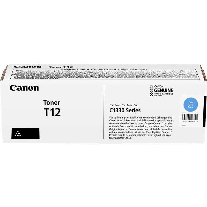 Canon Toner T12 c Cyan (5097C006) Canon Toner T12 c Cyan (5097C006)