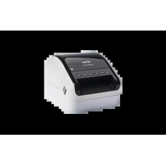 imprimante étiquettes Brother compacte blanche