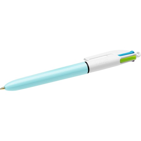 stylo bille bleu multicolore Bic