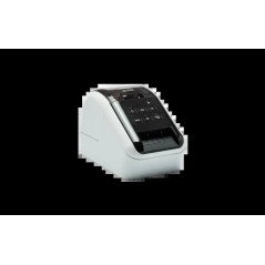 imprimante tickets compacte blanche Brother