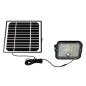 Projecteur LED Solaire Elbat - 10W - 1500lm avec Capteur + Télécommande Projecteur LED Solaire Elbat - 10W - 1500lm avec Capteur + Télécommande