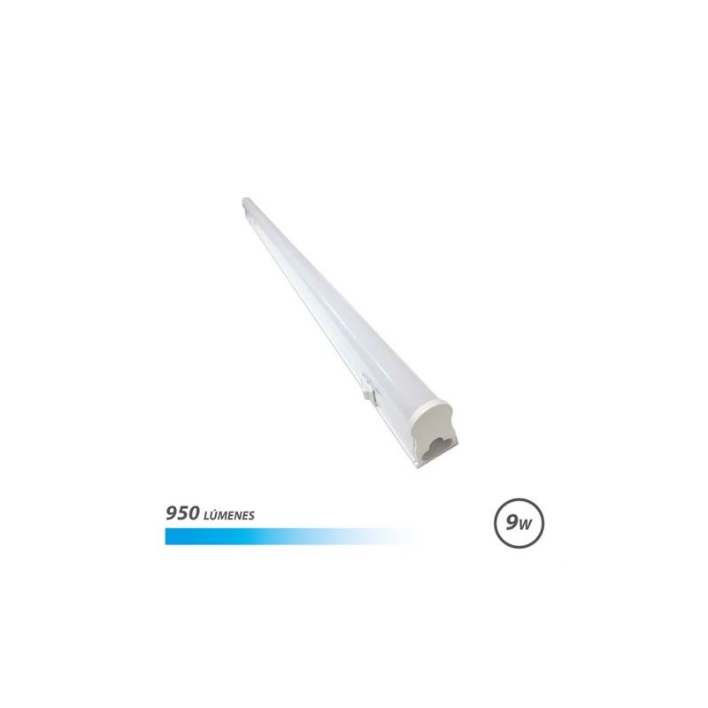 Elbat Tube LED T5 - 9W - 950lm - 60cm - Lumière Froide avec Interrupteur Elbat Tube LED T5 - 9W - 950lm - 60cm - Lumière Froide avec Interrupteur