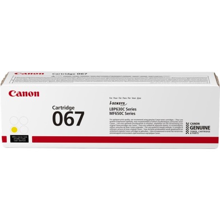 ✅ Canon Toner 067 Jaune (5099C002) couleur jaune en stock