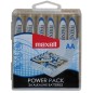 Maxell Pack de 24 Piles Alcalines LR06 AA 1.5V