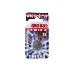 ✅ Maxell Pack de 1 pile bouton au lithium CR2032 3V couleur Plusieurs couleurs en stock