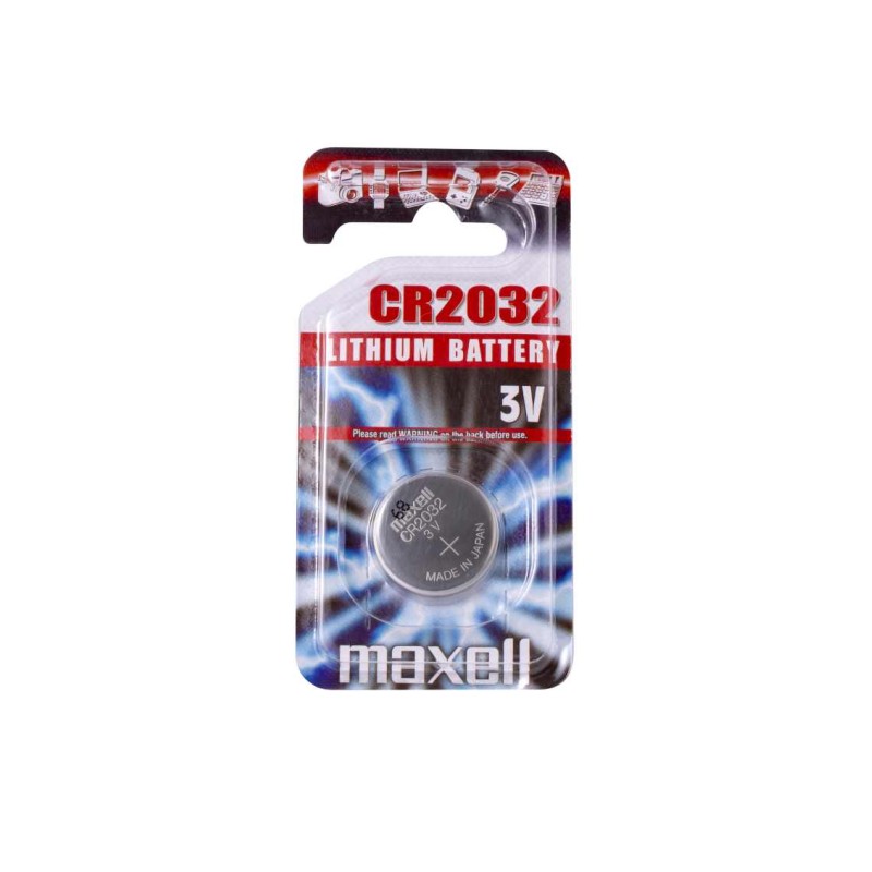 Maxell Pack de 1 pile bouton au lithium CR2032 3V