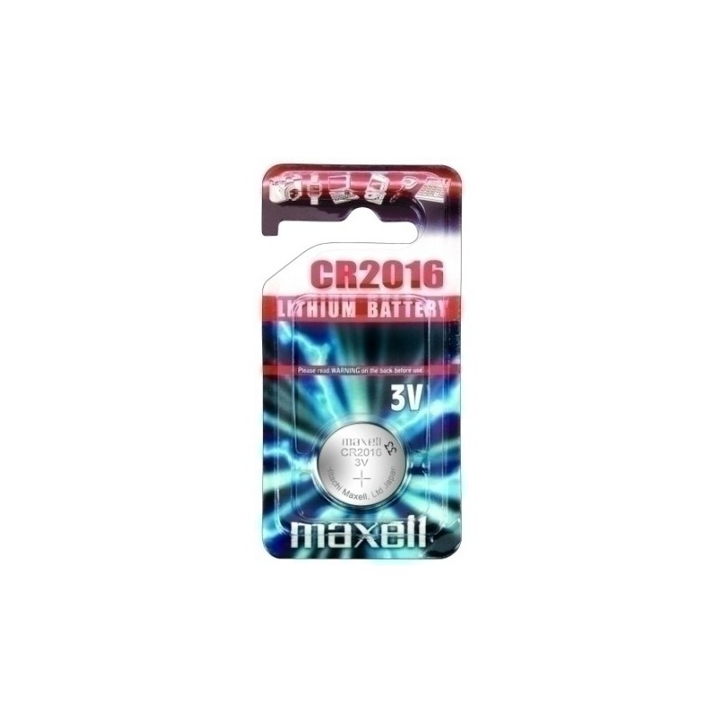 Maxell Pack de 1 pile bouton au lithium CR2016 3V